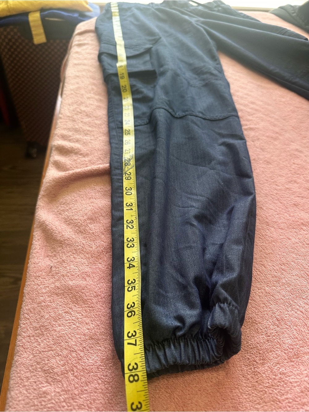 like an angel Women's Dark Navy Cargo Joggers - Picture 6 of 9